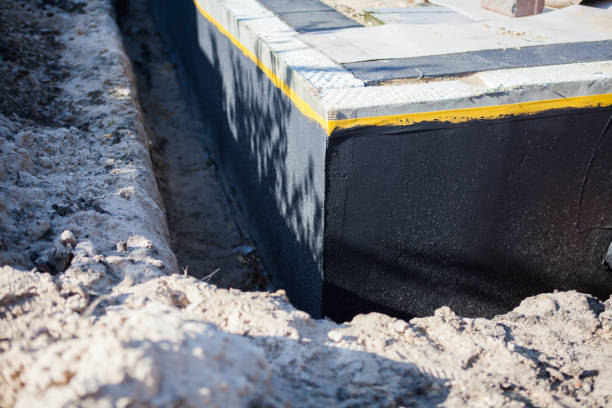 Professional Waterproofing technician working in Oreland, PA